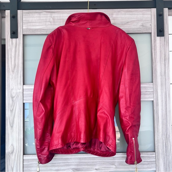 Ferrari leather Moto jacket - Picture 4 of 6